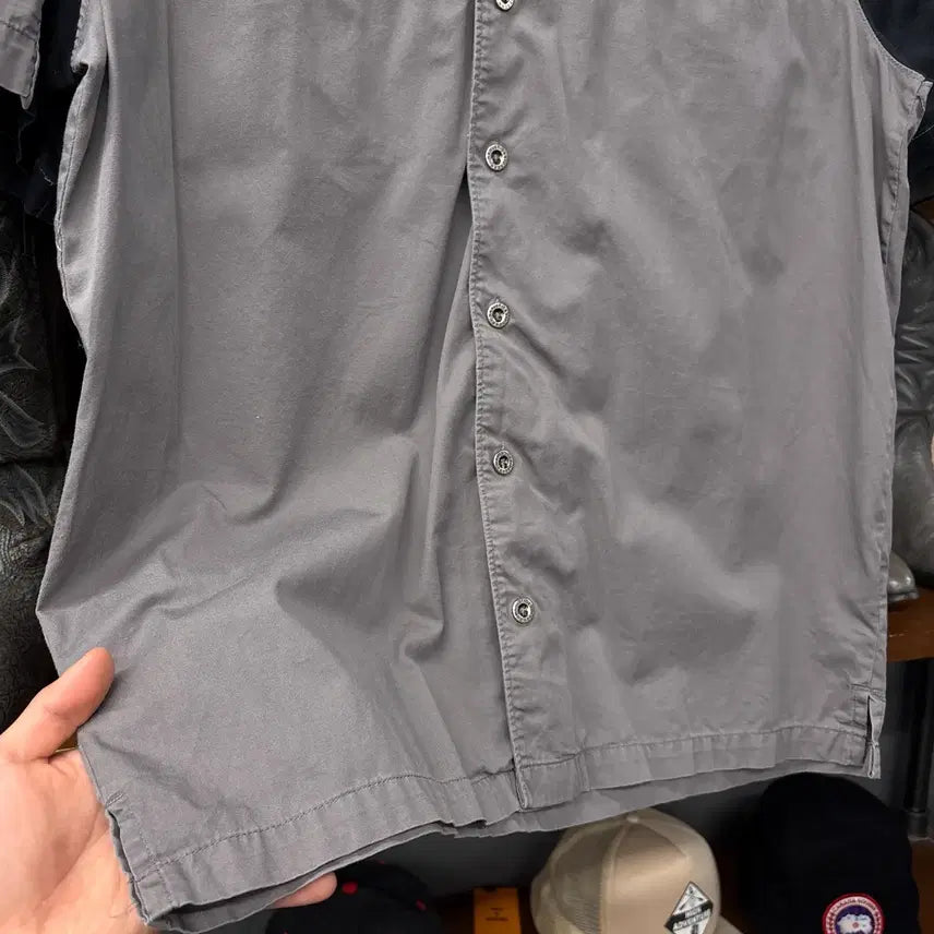 [SOLD OUT] 할리데이비슨 빅 시그니처 심볼 자수 메카닉 워크셔츠 N1294