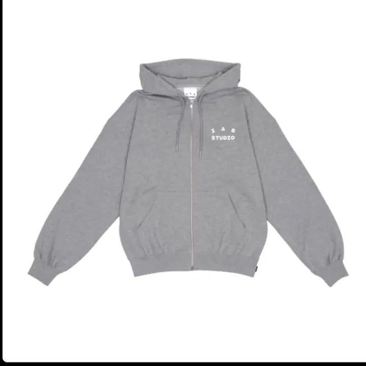 [SOLD OUT] 26ss IAB STUDIO 회색 후드 집업 새상품
