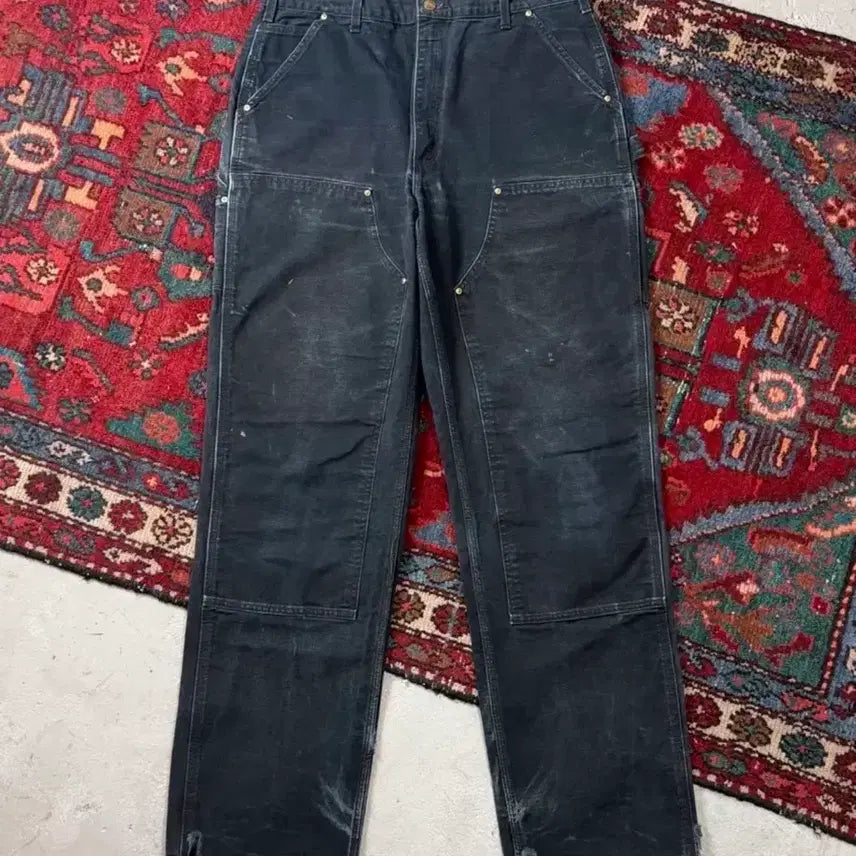 [BUNJANG] [36] OG USA Made 칼하트 B01 더블니 블랙 칼하트 썩블니 / [36] OG USA Made 칼하트 B01 더블니 블랙 칼하트 썩블니