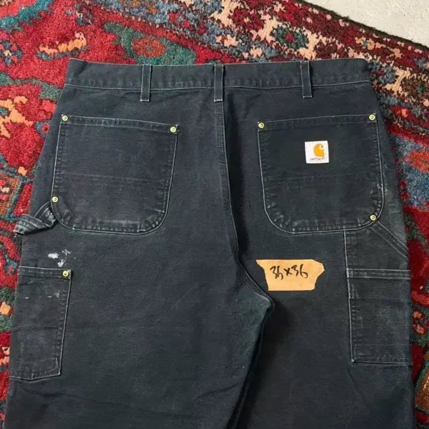 [BUNJANG] [36] OG USA Made 칼하트 B01 더블니 블랙 칼하트 썩블니 / [36] OG USA Made 칼하트 B01 더블니 블랙 칼하트 썩블니