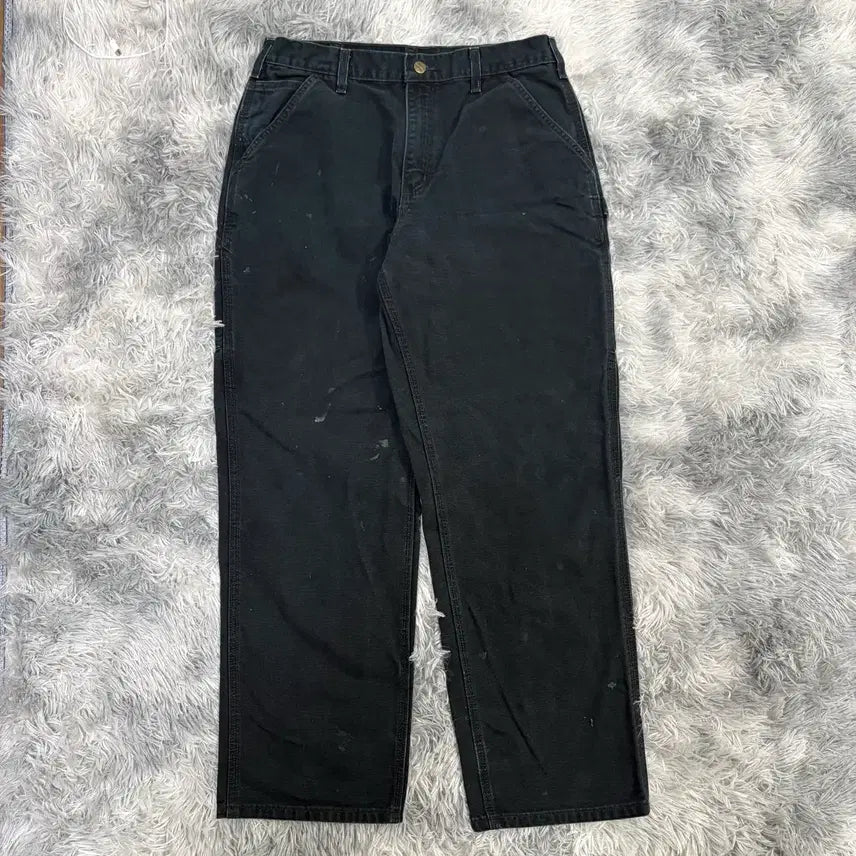 [SOLD OUT] [34] 빈티지 칼하트 B11 BLK 싱글니 카펜터 팬츠