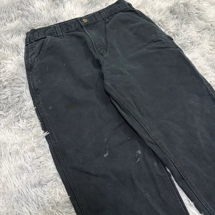 [SOLD OUT] [34] 빈티지 칼하트 B11 BLK 싱글니 카펜터 팬츠