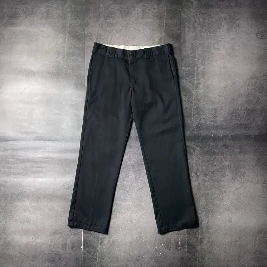 [BUNJANG] DICKIES 디키즈 블랙 슬림 스트레이트핏 워크 팬츠 A00886 / DICKIES 디키즈 블랙 슬림 스트레이트핏 워크 팬츠 A00886