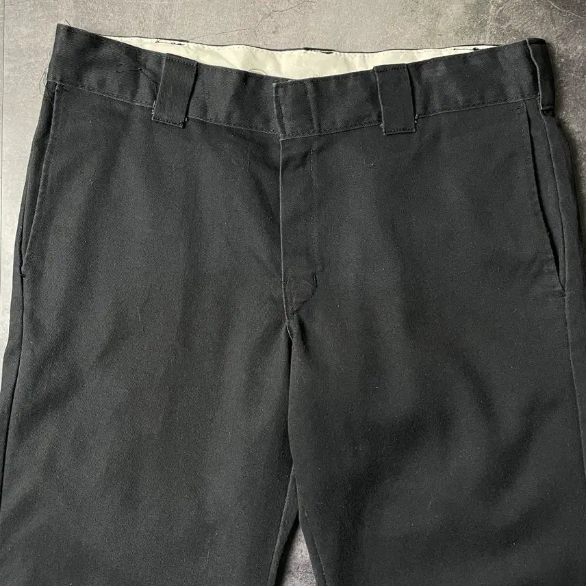 [BUNJANG] DICKIES 디키즈 블랙 슬림 스트레이트핏 워크 팬츠 A00886 / DICKIES 디키즈 블랙 슬림 스트레이트핏 워크 팬츠 A00886