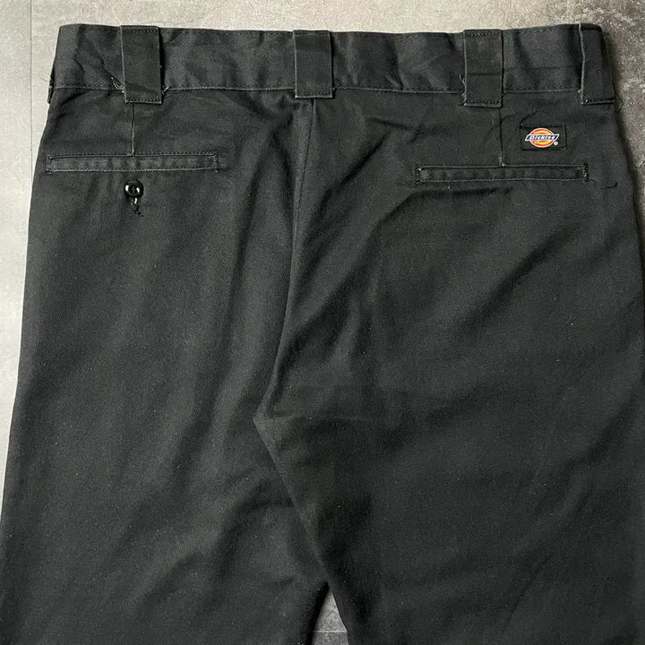 [BUNJANG] DICKIES 디키즈 블랙 슬림 스트레이트핏 워크 팬츠 A00886 / DICKIES 디키즈 블랙 슬림 스트레이트핏 워크 팬츠 A00886