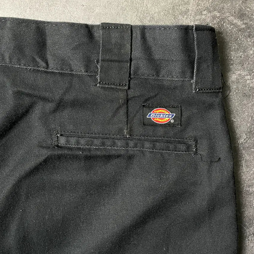 [BUNJANG] DICKIES 디키즈 블랙 슬림 스트레이트핏 워크 팬츠 A00886 / DICKIES 디키즈 블랙 슬림 스트레이트핏 워크 팬츠 A00886