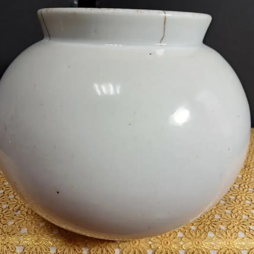 [BUNJANG] (골동품)순백자 달항아리(높이약 17cm) / (골동품)순백자 달항아리(높이약 17cm)