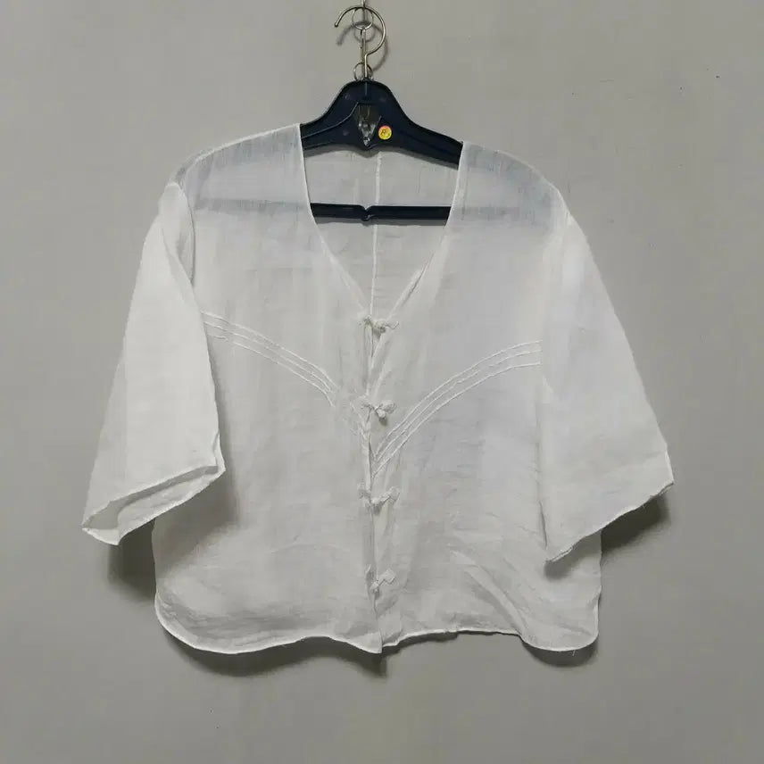 [BUNJANG] White Ramie Hanbok Top / ㅎ86 모시상의