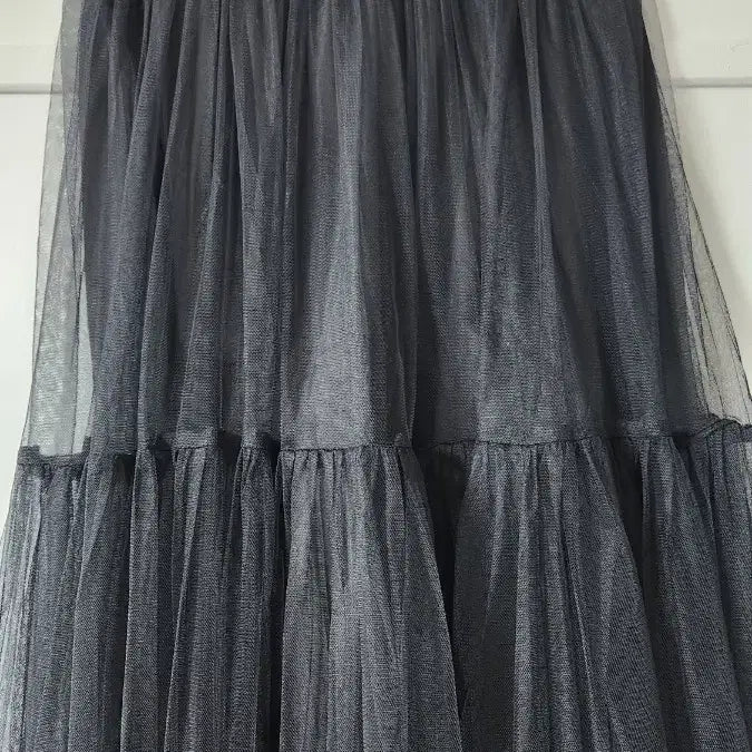 [SOLD OUT] 블랙 캉캉 튤 스커트 새상품