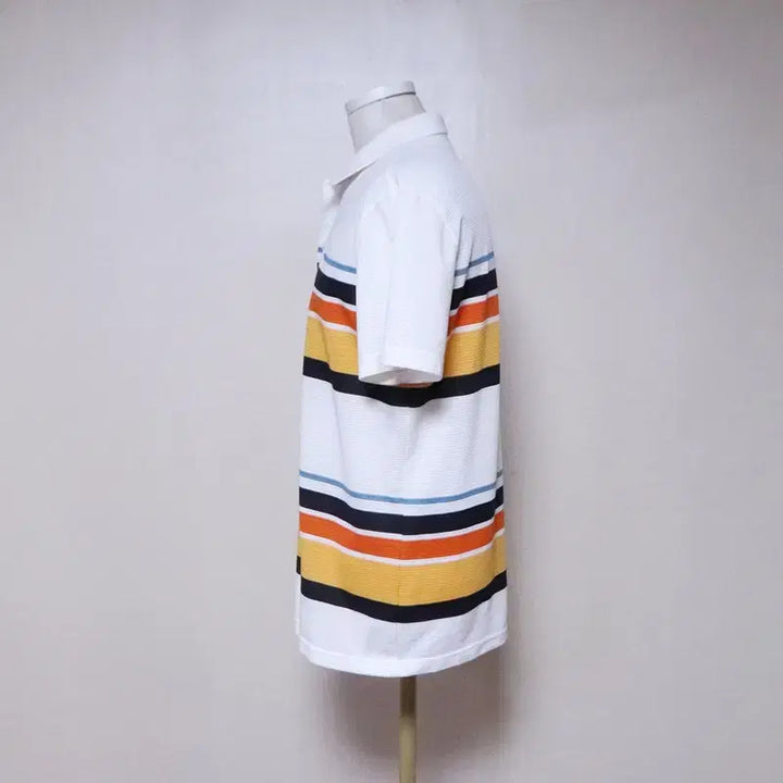 [SOLD OUT] 헤지스골프 남성100 스트라이프 반팔 티셔츠(3)