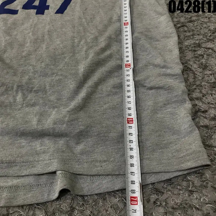 [BUNJANG] 뉴발란스 247 회색 반팔 티셔츠 XL / 뉴발란스 247 회색 반팔 티셔츠 XL