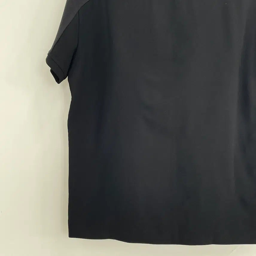 [SOLD OUT] 랑방 옴므 공용 100-105 블랙 피케 pk 반팔 티셔츠