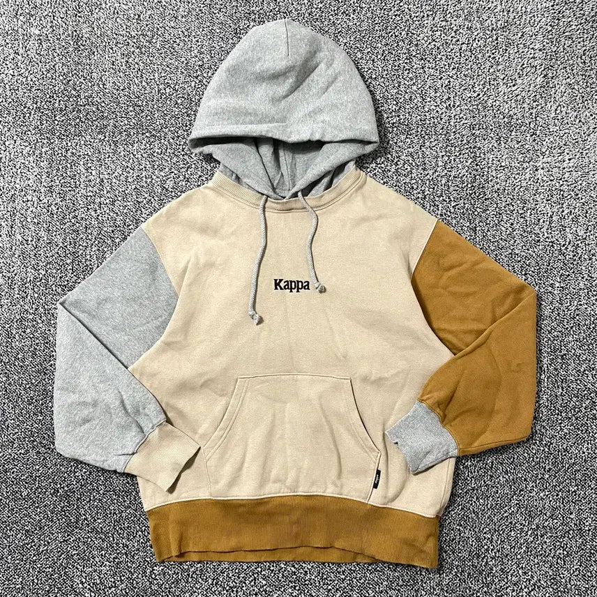 [BUNJANG] 빈티지9. KAPPA X GU 카파 지유 콜라보 배색 후드 티셔츠 스웻 / 빈티지9. KAPPA X GU 카파 지유 콜라보 배색 후드 티셔츠 스웻