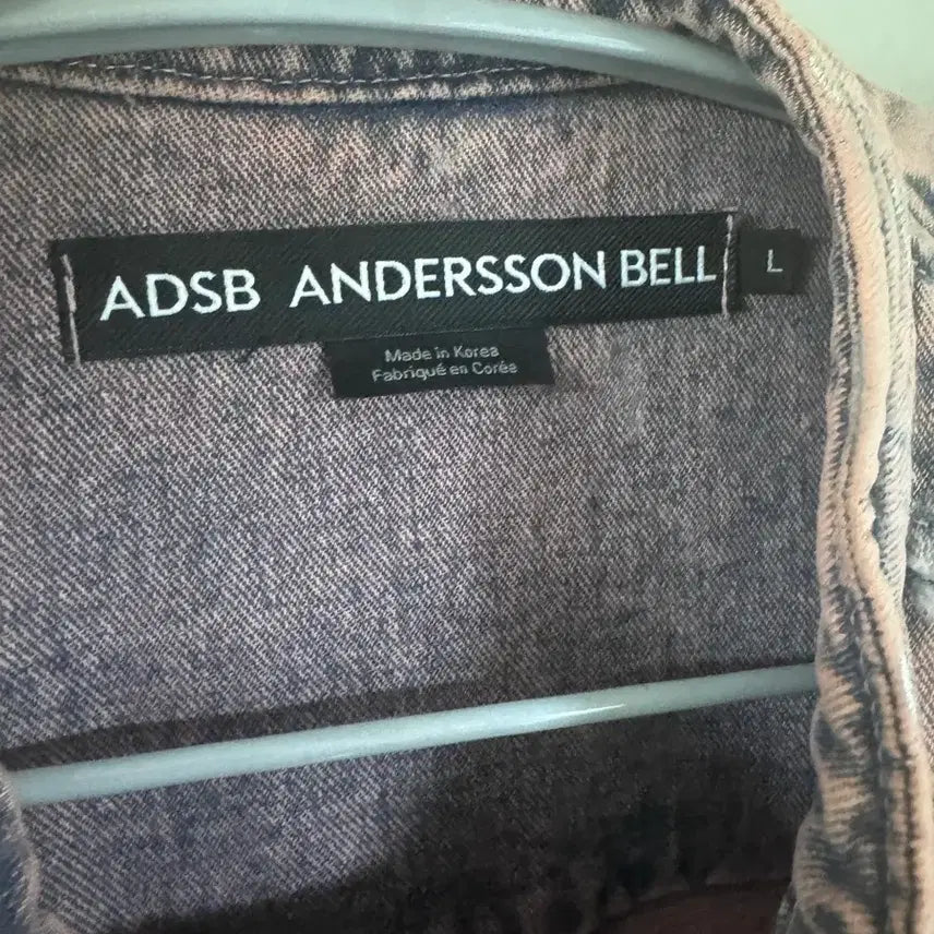 [BUNJANG] Andersson Bell Wax Coated Denim Motorcycle Jacket / 앤더슨벨 데님 자켓
