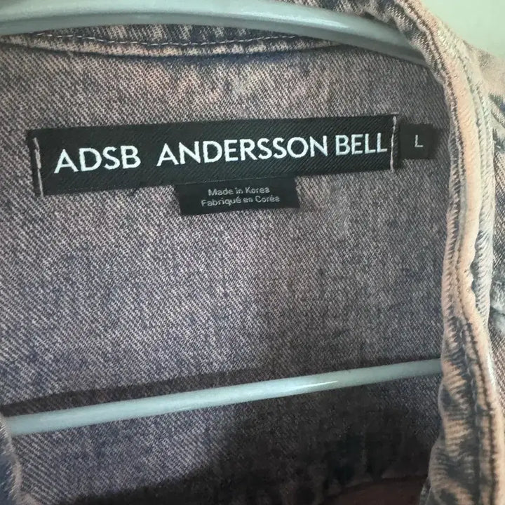 [BUNJANG] Andersson Bell Wax Coated Denim Motorcycle Jacket / 앤더슨벨 데님 자켓