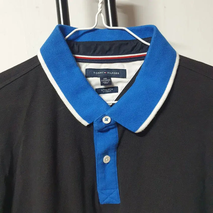 [BUNJANG] 타미힐피거 블루블랙 카라반팔티 2XL 110 / 타미힐피거 블루블랙 카라반팔티 2XL 110