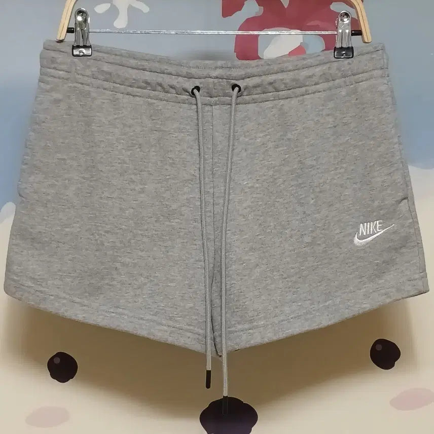 [SOLD OUT] (M) 나이키 우먼 그레이 면 쇼츠 반바지