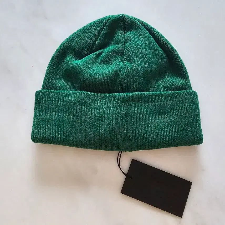 [BUNJANG] Peaches Oval Logo Beanie - Green / [새상품] 피치스(Peaches.) 오벌 로고 비니 - 그린제품 상