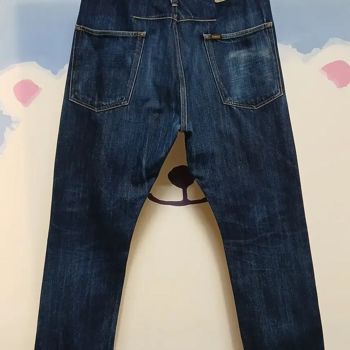 [BUNJANG] (M) BLUCO 워크 가먼트 일본 데님 크롭 청바지 / (M) BLUCO 워크 가먼트 일본 데님 크롭 청바지