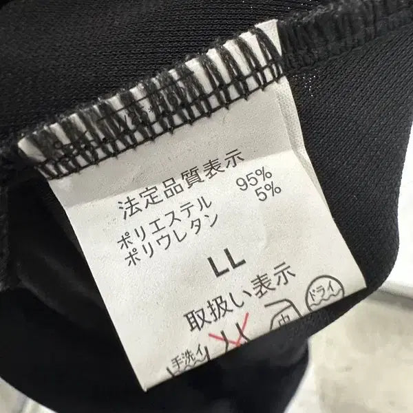 [BUNJANG] [LL] JPN 시스루패턴 밴딩 7부팬츠 블랙 / [LL] JPN 시스루패턴 밴딩 7부팬츠 블랙