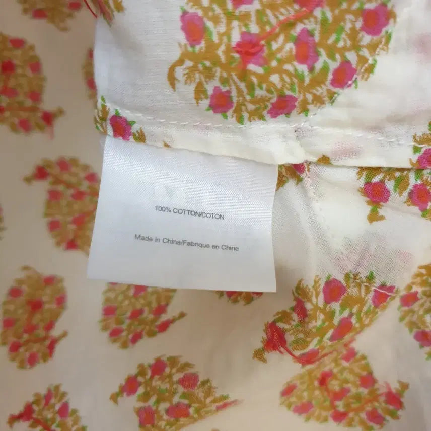 [BUNJANG] TORY BURCH 토리버치 시어코튼 페이즐리패턴 시그니처 튜닉 탑 / TORY BURCH 토리버치 시어코튼 페이즐리패턴 시그니처 튜닉 탑