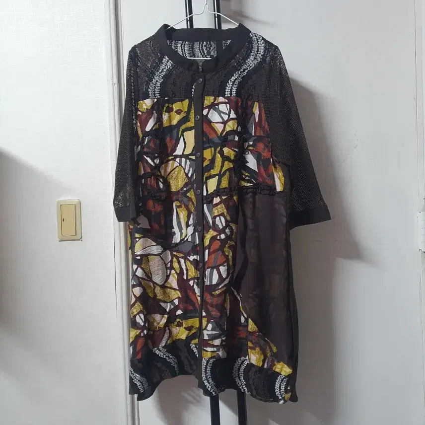 [SOLD OUT] 이상봉디자이너 여름용 인견 롱원피스 롱셔츠 여성88