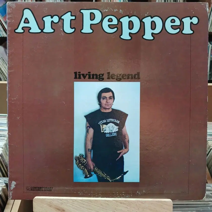 [BUNJANG] 희귀 아트 페퍼 Art Pepper Living Legend LP / 희귀 아트 페퍼 Art Pepper Living Legend LP