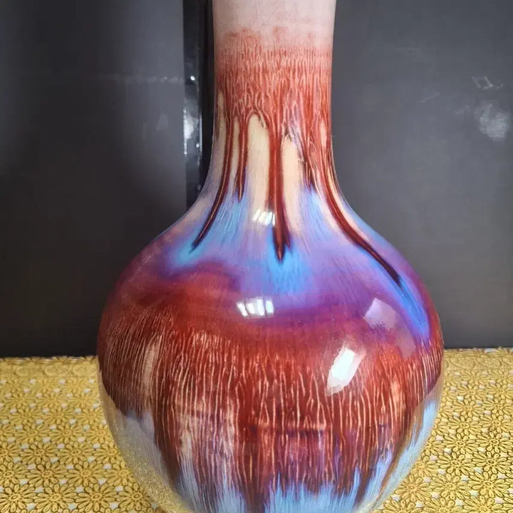[BUNJANG] 균요 요변도자기 천구병(높이약 31cm) / 균요 요변도자기 천구병(높이약 31cm)