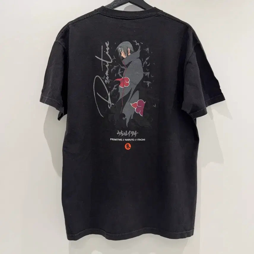 [BUNJANG] 00s Primitive x Naruto 이타치 애니 티셔츠 / 00s Primitive x Naruto 이타치 애니 티셔츠