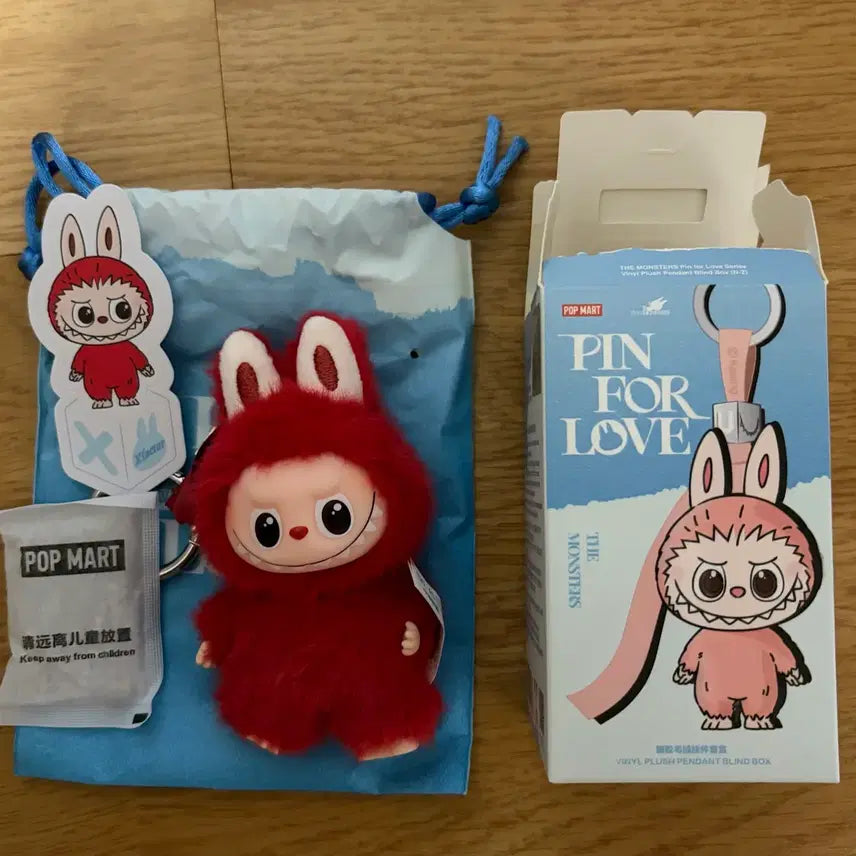 [SOLD OUT] 정품) 팝마트 미니라부부 X 핀포러브 알파벳