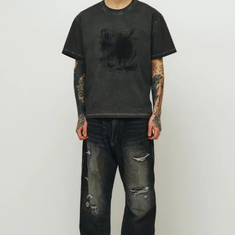 [SOLD OUT] 엔도어 빈티지 크롭 반팔 티셔츠 새제품 싸게 팔아요