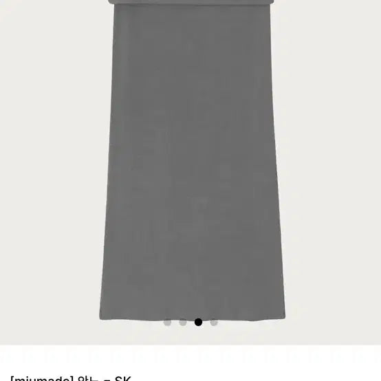 [SOLD OUT] 러브미우 안느스커트 그레이기본