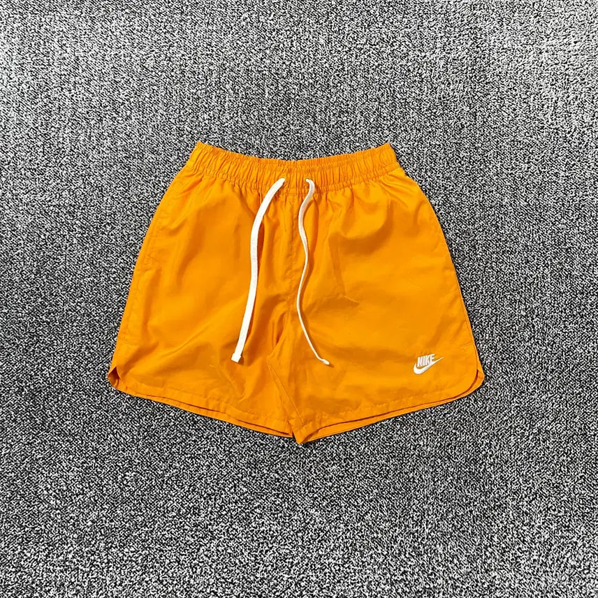 [SOLD OUT] 빈티지9. 나이키 NSW 우븐 베이직 쇼츠 숏팬츠 반바지 바스락 오렌지