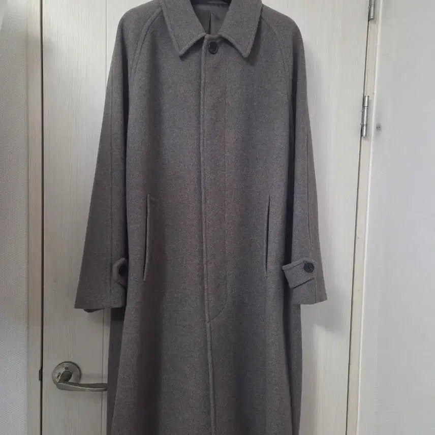 [BUNJANG] [XL] 무신사스탠다드 캐시미어 블렌드 오버사이즈 발마칸 코트 토프 / [XL] 무신사스탠다드 캐시미어 블렌드 오버사이즈 발마칸 코트 토프