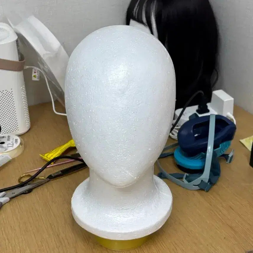 [BUNJANG] 코스프레 가발셋팅 스티로폼 민두 / 코스프레 가발셋팅 스티로폼 민두