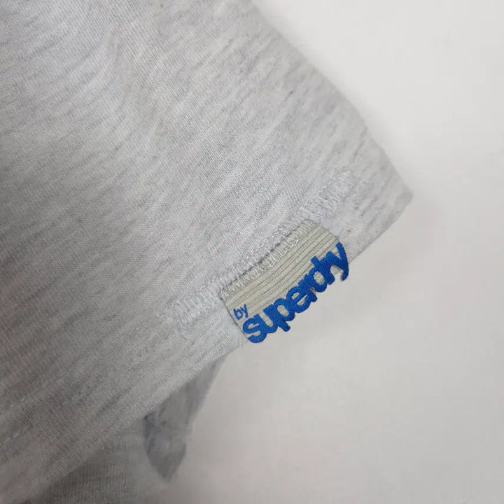 [SOLD OUT] [100-105] 슈퍼드라이 그레이 그래픽 반팔 티셔츠