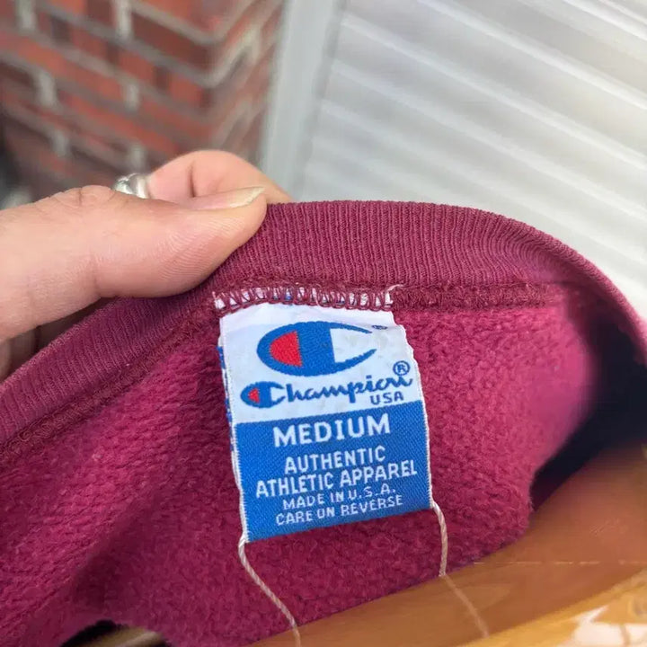 [BUNJANG] 챔피온 리버스위브 빅로고 스웻셔츠 made in USA / 챔피온 리버스위브 빅로고 스웻셔츠 made in USA