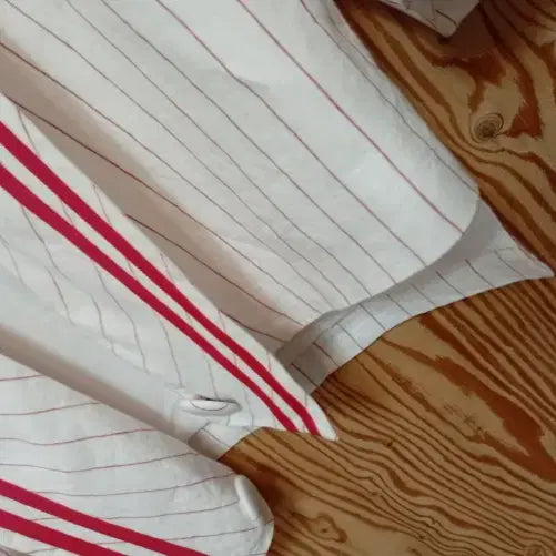 [BUNJANG] Lucky Chouette Striped Sailor Collar Jacket / 럭키슈에뜨 스트라이프 세일러 카라 쟈켓