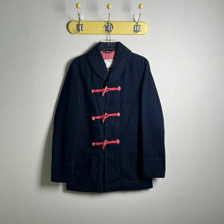 [BUNJANG] Schott Perfecto Navy Denim Toggle Jacket S / Schott perfecto 쇼트 퍼펙토 네이비 데님 더플 토글 자켓 S