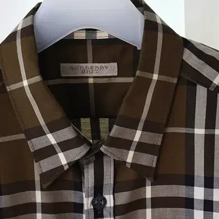 [BUNJANG] Burberry Nova Check Short Sleeve Shirt / 버버리 BURBERRY 정품 노바체크 반소매 셔츠