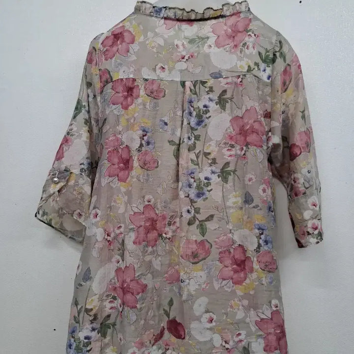 [BUNJANG] Floral Print Shirt L / 시원한 꽃무늬셔츠L