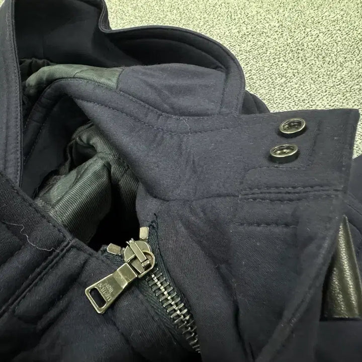 [BUNJANG] Neil Barrett Leather Strap Coat / 닐바렛 레더 스트랩 코트