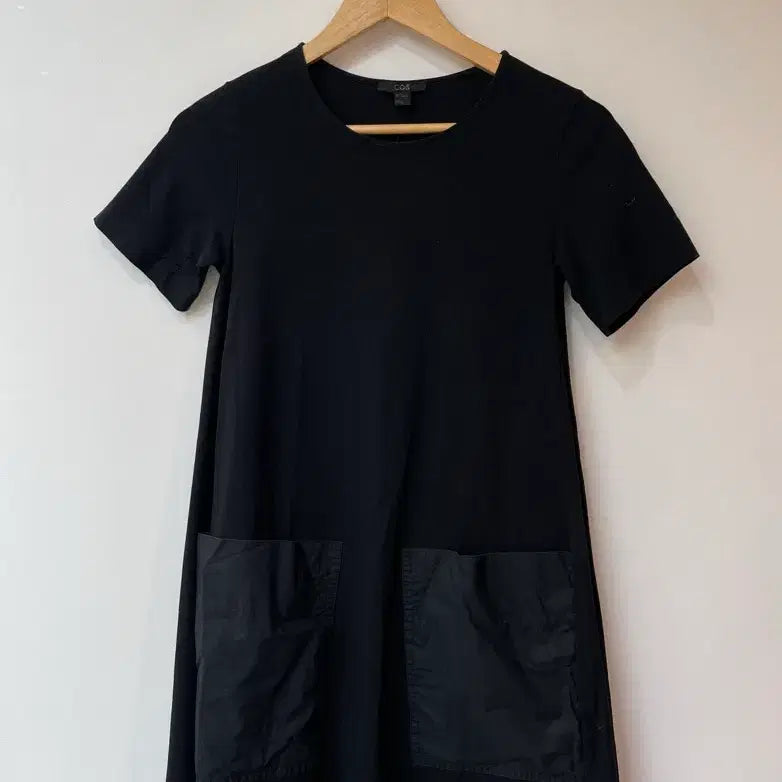 [BUNJANG] Cos 블랙 포켓 반팔 원피스 xs / Cos 블랙 포켓 반팔 원피스 xs