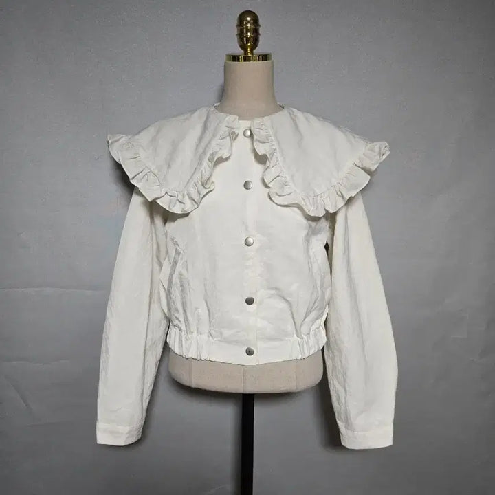 [BUNJANG] Frill Collar Jumper / 프릴카라 점퍼
