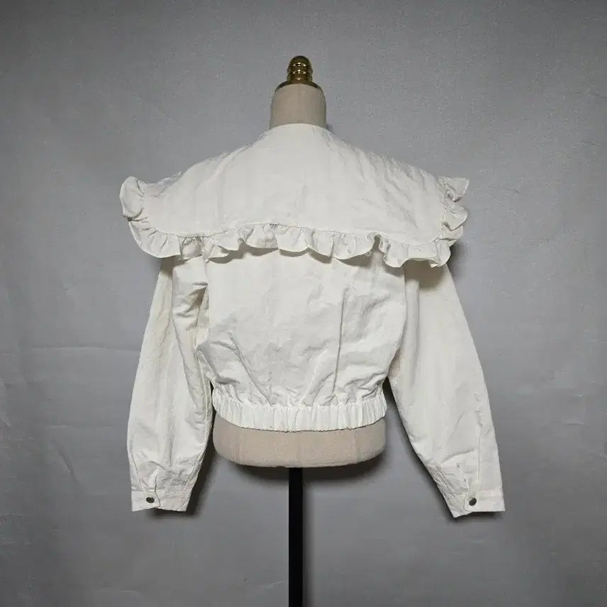 [BUNJANG] Frill Collar Jumper / 프릴카라 점퍼