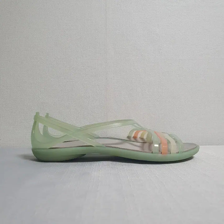 [BUNJANG] Crocs Isabella Jelly Strap Sandals Mint / 240mm 크록스 이사벨라 샌들 젤리 스트랩 민트 W7