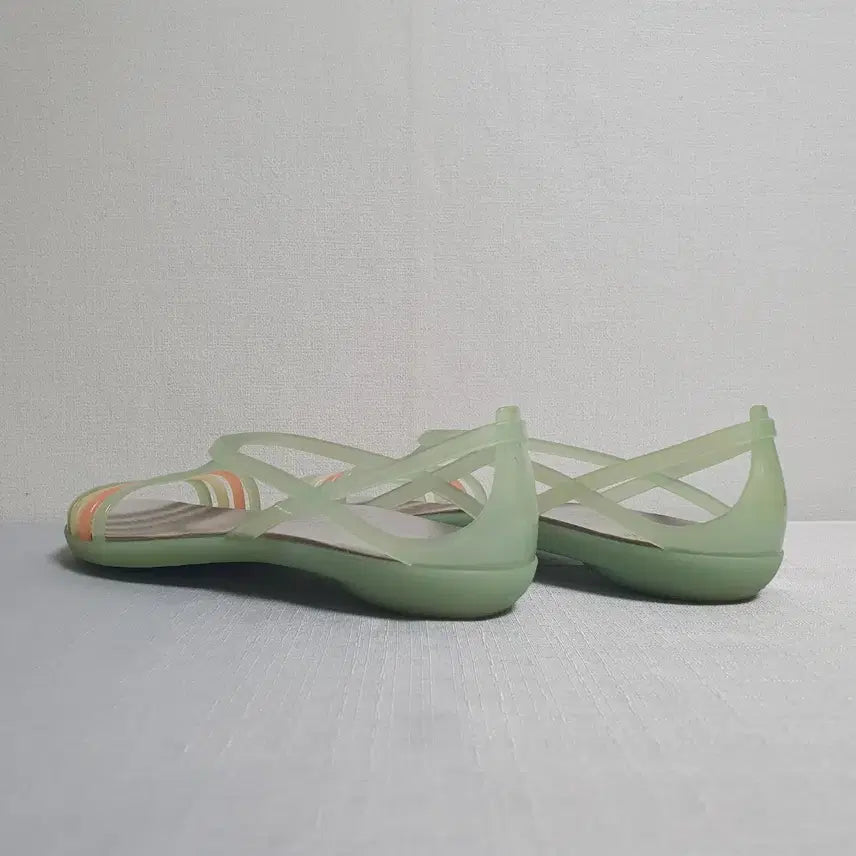 [BUNJANG] Crocs Isabella Jelly Strap Sandals Mint / 240mm 크록스 이사벨라 샌들 젤리 스트랩 민트 W7