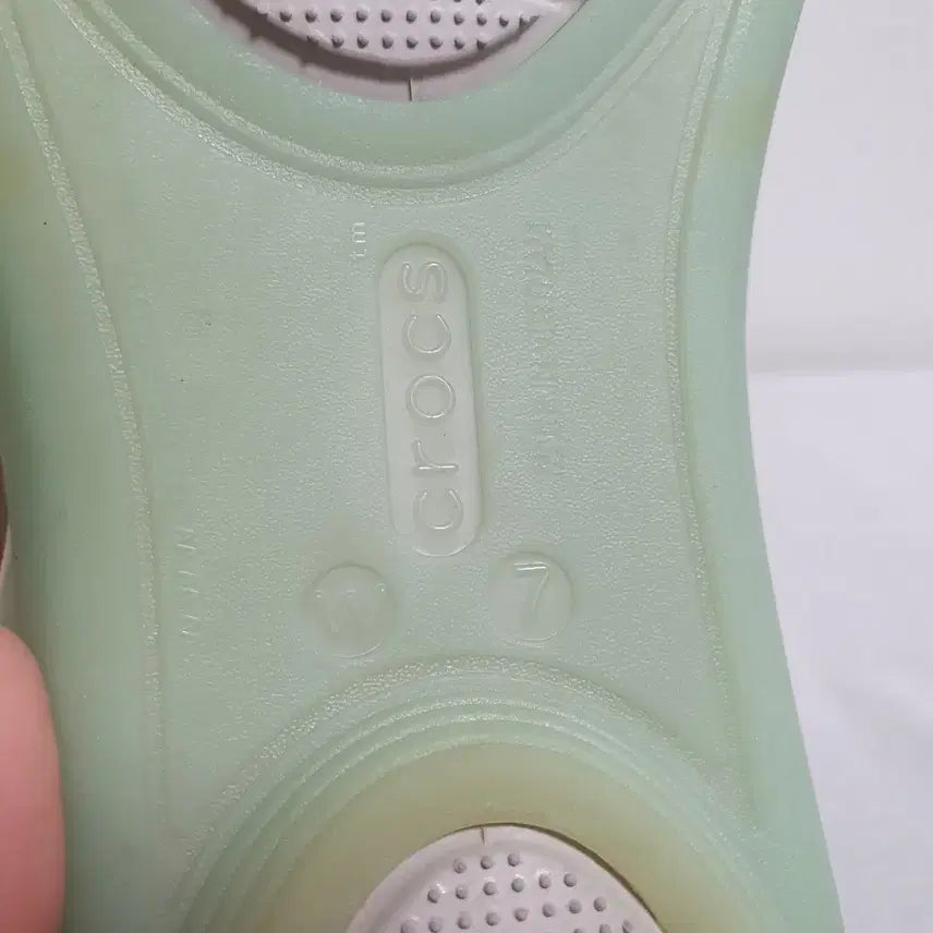 [BUNJANG] Crocs Isabella Jelly Strap Sandals Mint / 240mm 크록스 이사벨라 샌들 젤리 스트랩 민트 W7