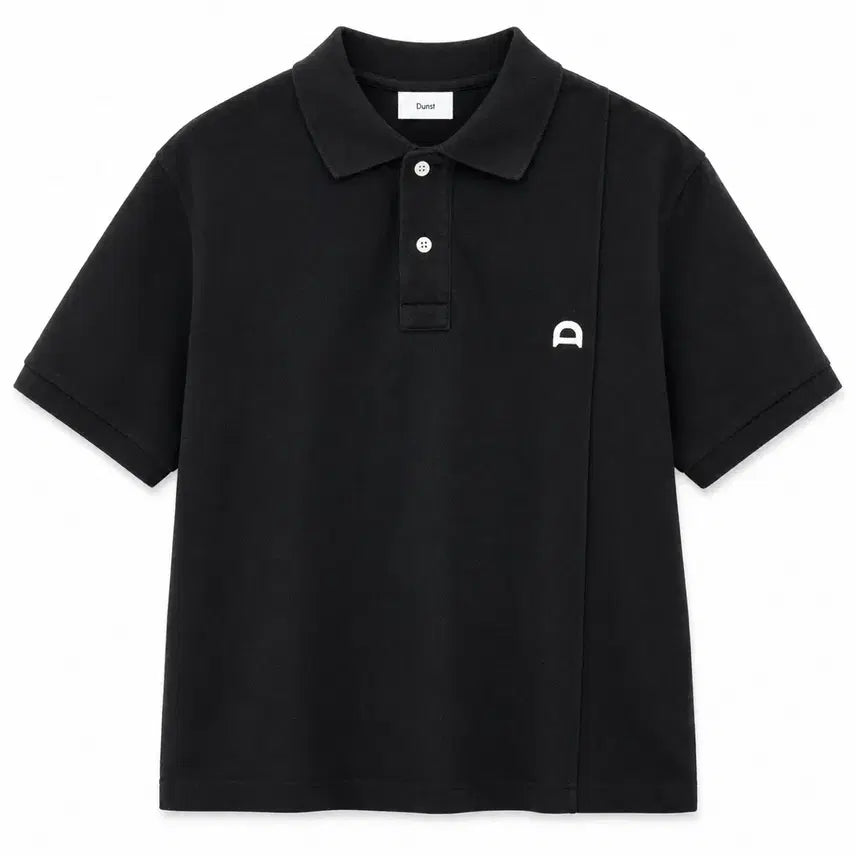 [BUNJANG] Dunst Black Polo T-Shirt / Dunst 던스트 블랙 폴로 티셔츠 S