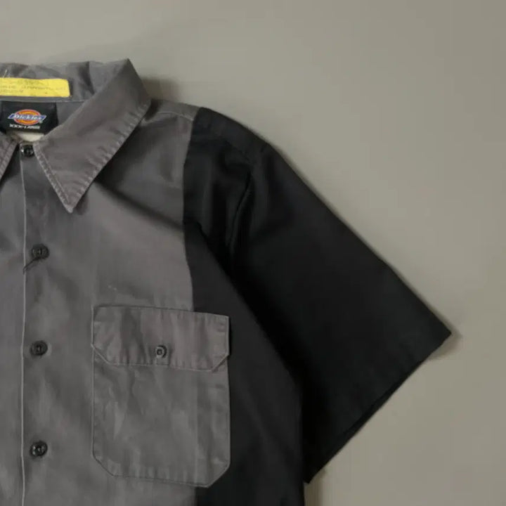 [BUNJANG] Dickies Black and Gray Work Shirt 3XL / 디키즈 블랙그레이 워크셔츠 3XL